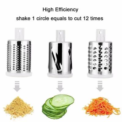 Réglateur de cuisine de consolidation découpage manuel en acier inoxydable pour déchiqueter les légumes