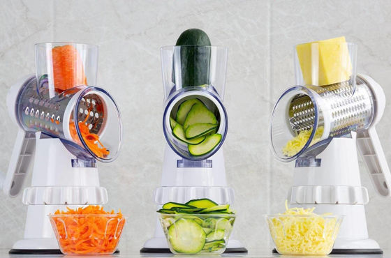23*25.4*13CM ABS Outils de cuisine Multifonction Processor alimentaire manuel Chopper de légumes Coupeuse à main Mini-moissonneuse de viande