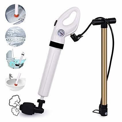 Plongeur de toilettes en caoutchouc ABS pour 930g Déverrouilleur de drainage et Blaster à air haute pression