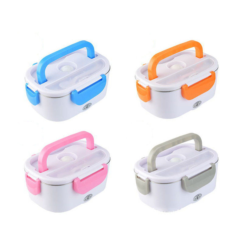 1.5L Capacité en acier inoxydable électrique Food Warmer Boîte de déjeuner pour vos repas en déplacement