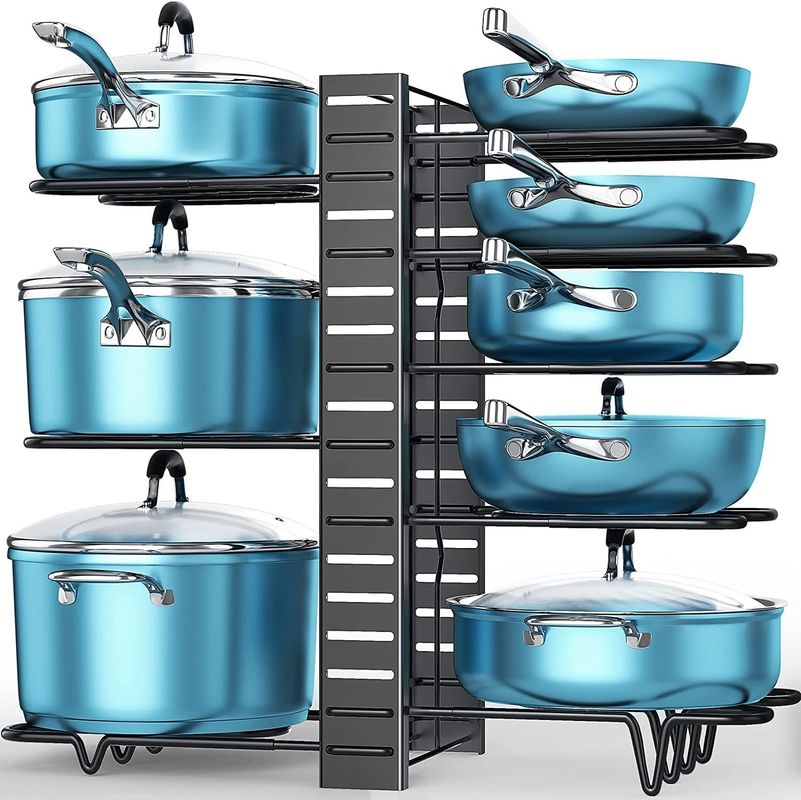 Étagère de 8 niveaux avec 3 méthodes de bricolage