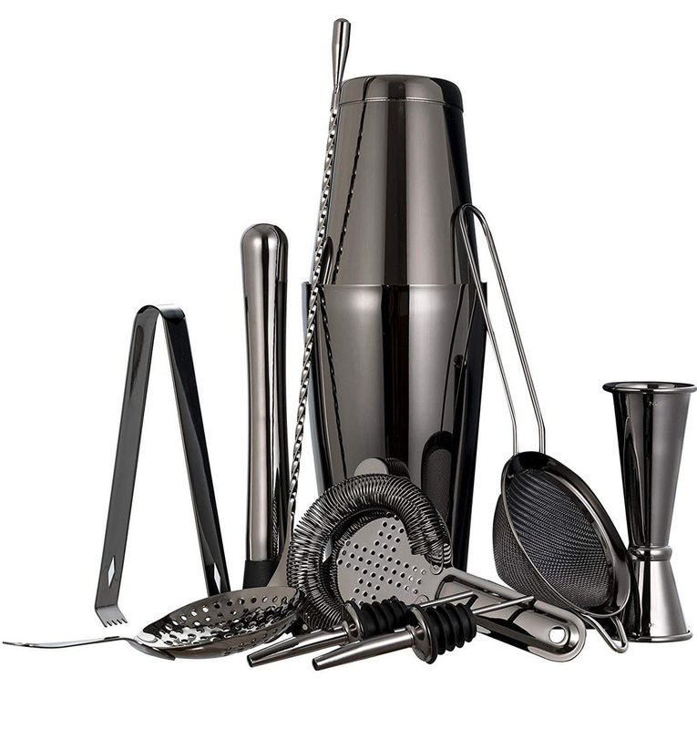 Conception classique Kit de fumeur à cocktail à 11 pièces 750 ml/600 ml pour la fabrication