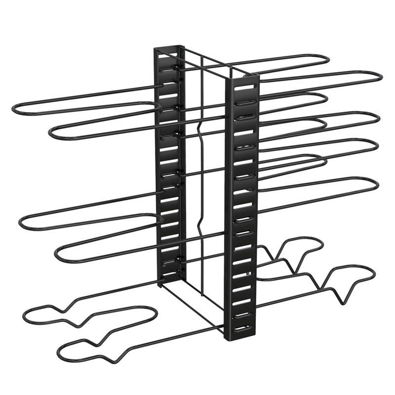 Plateau de fer pliable fonctionnel pour le stockage des planches de coupe de cuisine