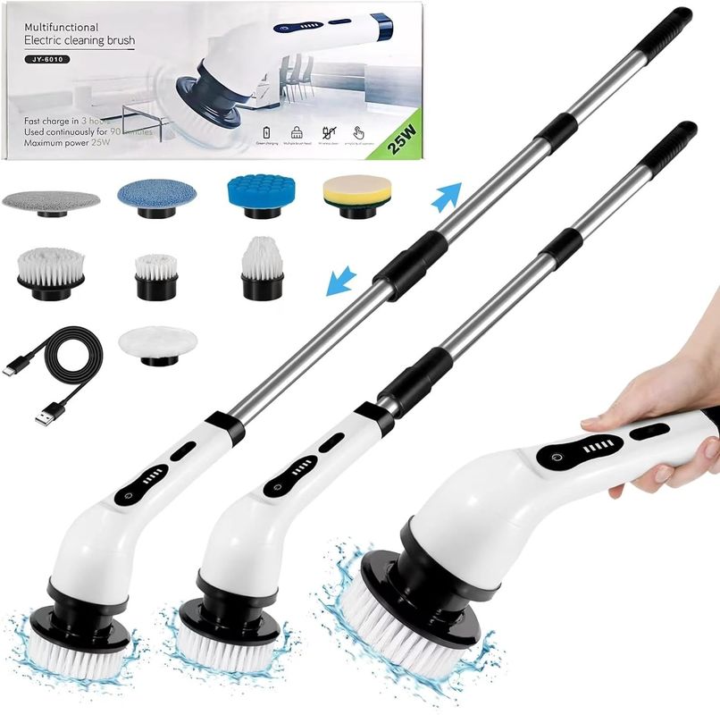 2024 Une brosse de nettoyage électrique rechargeable portable et facile à utiliser