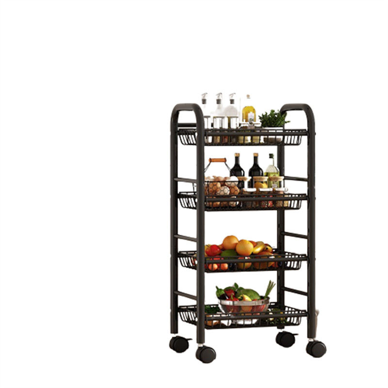 Carré Fruit légume 3/4/5 couches Étagère rotative étagère de cuisine multifonctionnelle