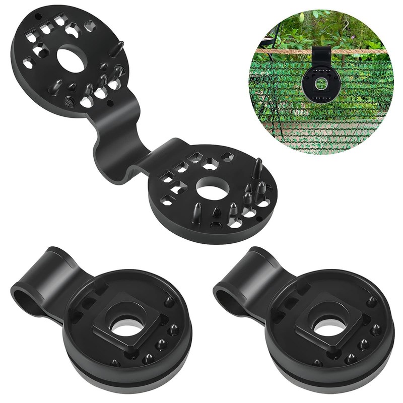 Clips de tissu d'ombre Grip de verrouillage lourd pour une variété de filet d'ombrage solaire et clip de maille en plastique