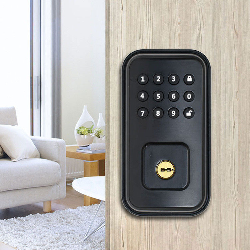 Sécurisez votre porte avec une serrure intelligente numérique alimentée par batterie et l'application wifi TTlock Tuya