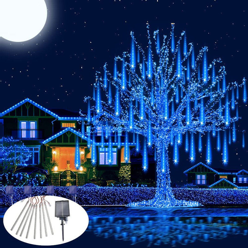 Des lumières à cordes LED de fée de la pluie qui tombe en cube pour la décoration de la maison des fêtes