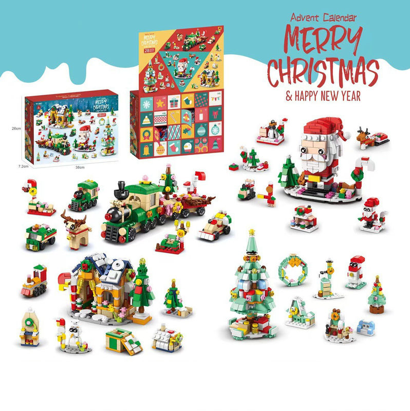 Compte à rebours de Noël Calendrier Fêtes Compte à rebours de Noël Cadeaux Enfants Enfants Petits Enfants Filles Fête Favoris