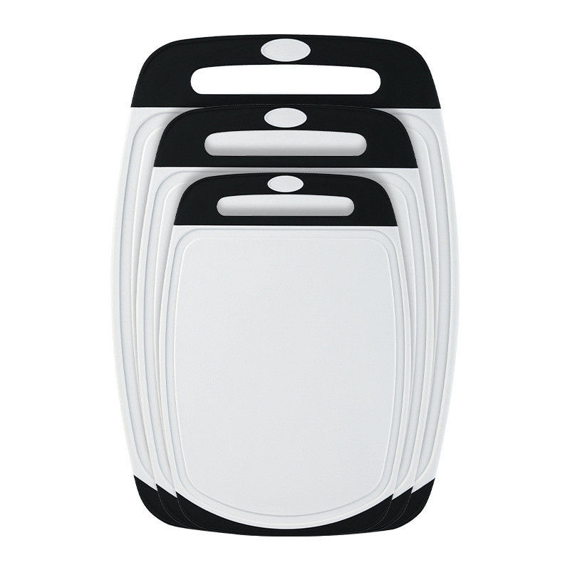 Logo personnalisé Cuisine anti-dérapant 3 PCS Blocs de coupe en plastique