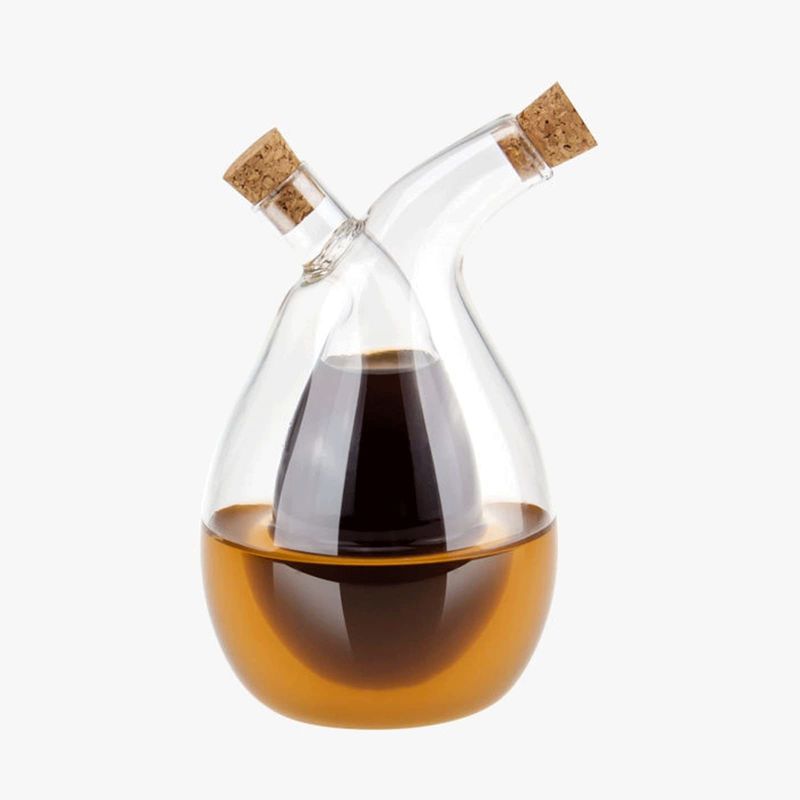 350 ml bouteille de pot de séparation bouilloire ensemble gravy bateau pour Oliver huile et distributeur de vinaigre