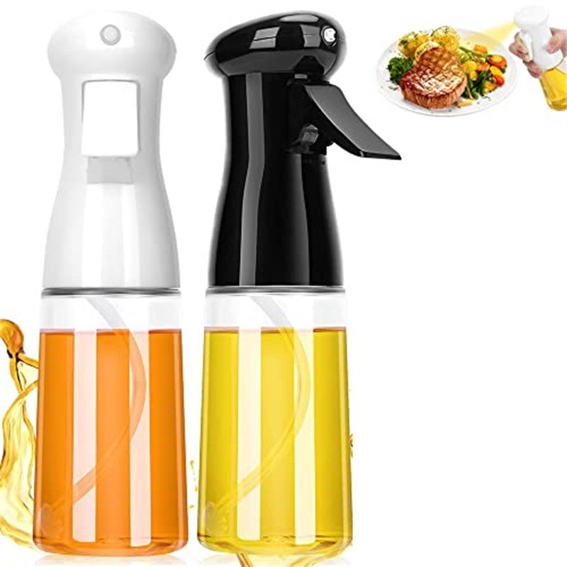 Logo personnalisé 230 ml Sprayer de vinaigre de verre Spray d'huile d'olive Bouteille Mister pour les outils ménagers